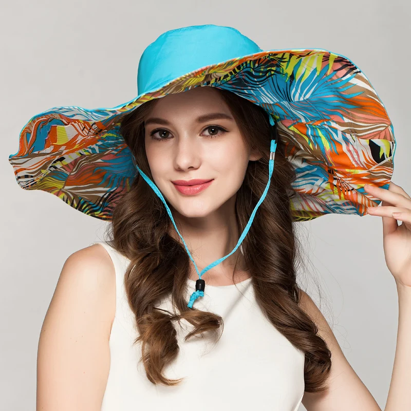Шляпа Sunhat женская летняя Корейская версия Складывающийся козырек от солнца