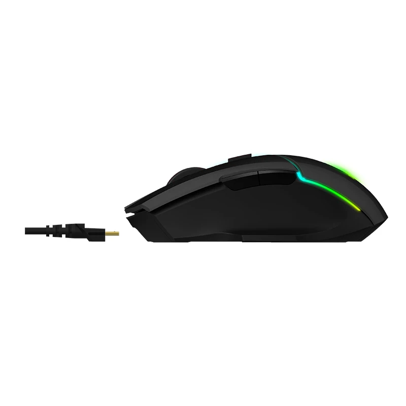 RAPOO V320 Проводная/Беспроводная игровая мышь USB Настольный ПК для e sport геймерский
