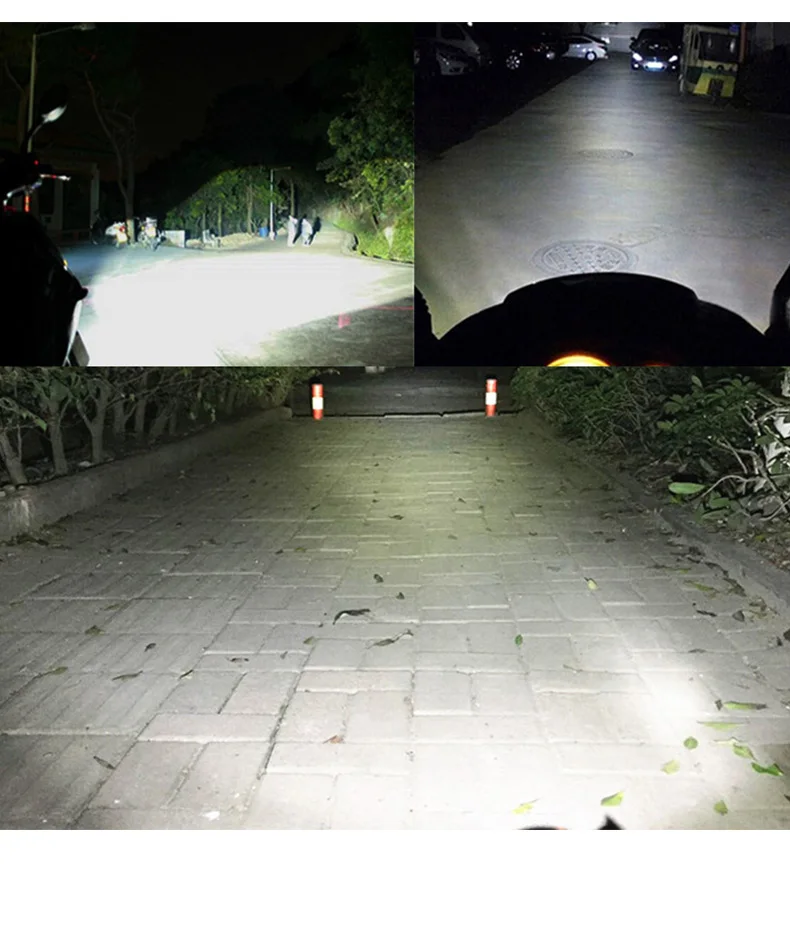 1 шт. h4 led moto rcycle h7 h11 moto 6500k светодиодная лампа h1 moto rcycle фары 12 В светодиодные мото лампы 5000лм мото rbike фара скутер