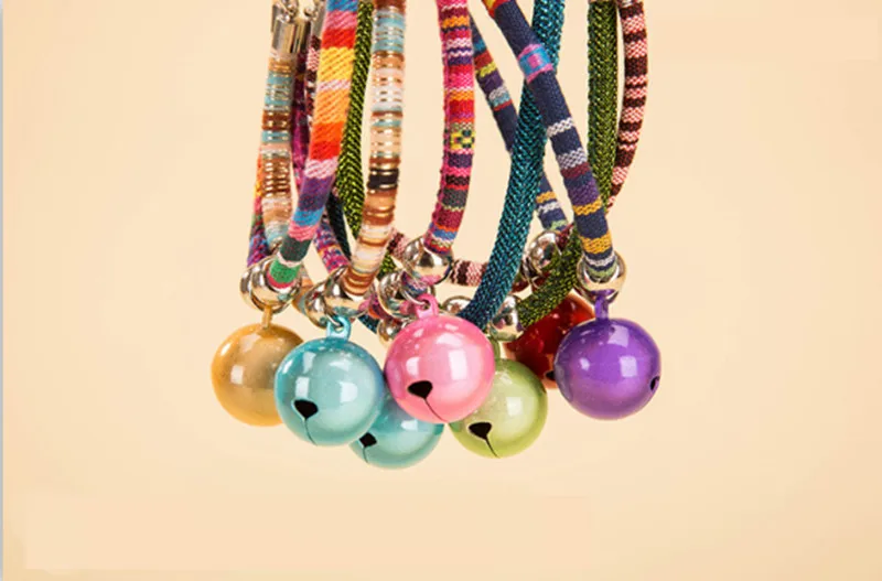 Ошейник ручной работы для домашних животных пеньковый Плетенный из веревки