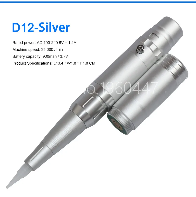 Беспроводной аккумулятор Перманентный макияж машина для бровей ручной пистолет