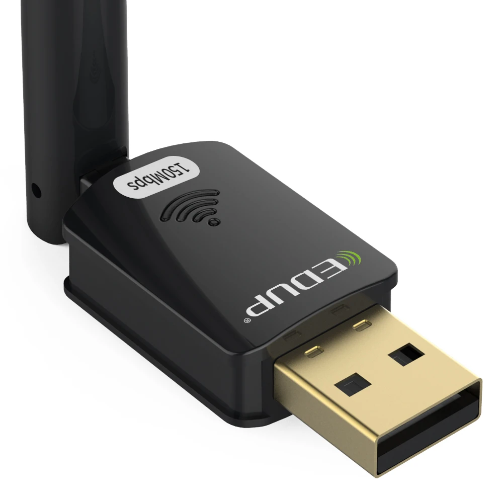 EDUP usb wifi адаптер 150 Мбит/с высоким коэффициентом усиления 6dbi антенна 802.11n Wi-Fi