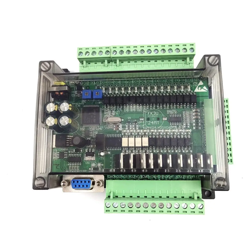ПЛК промышленная плата управления высокая скорость FX1N FX2N FX3U-24MT ПЛК контроллер программируемый