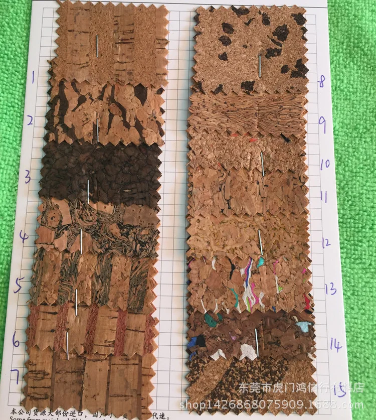 LINSOIR 1 шт. 60*90 см Натуральная пробковая ткань оригинальная натуральная кожа Корк