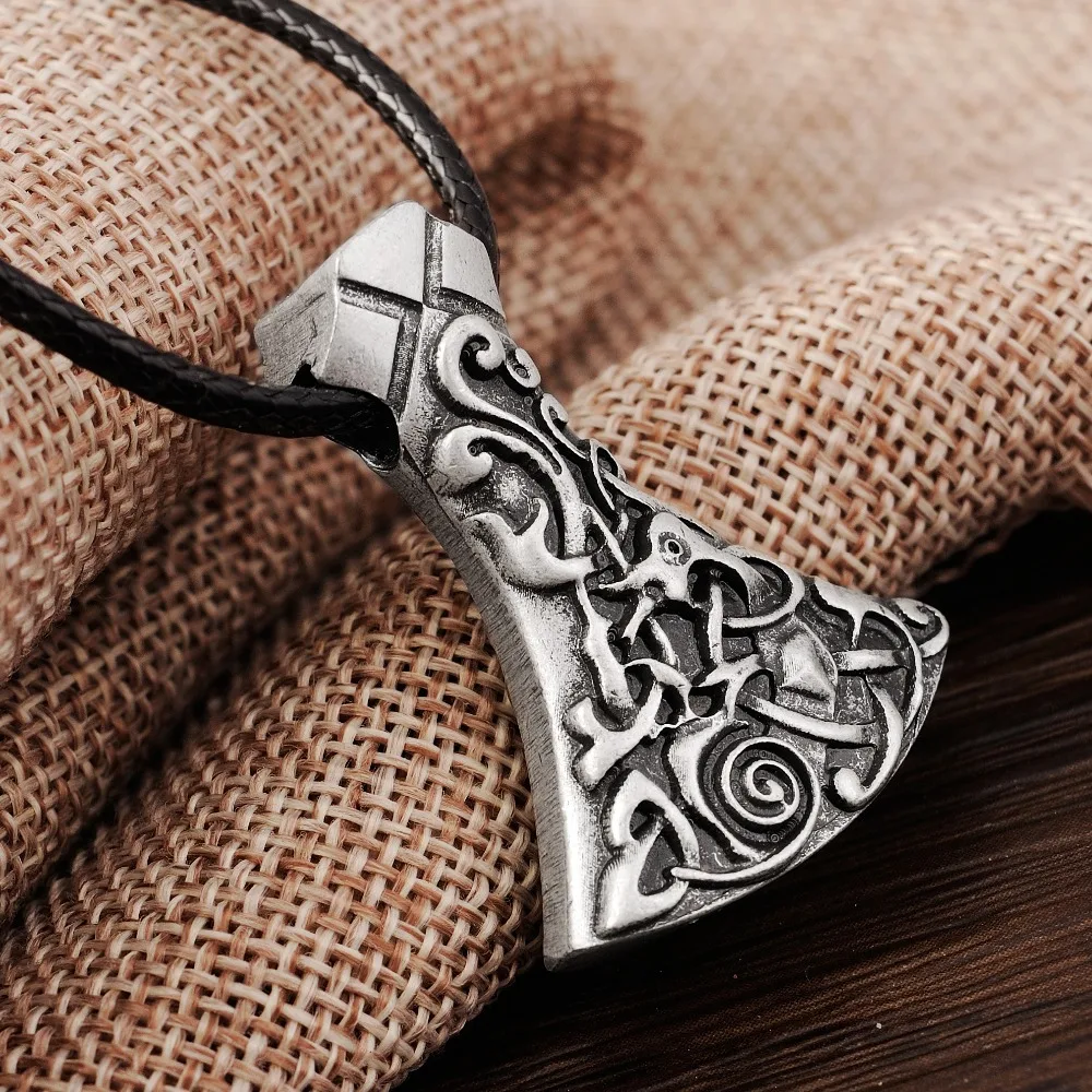 

10 шт., подвеска на голову с топором Norse Viking, на основе топора Mammen из Дании, викинги, подвеска в виде топора
