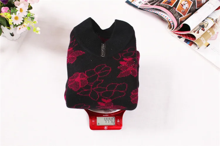 Высококачественный 100% козий кашемировый толстый вязаный женский модный