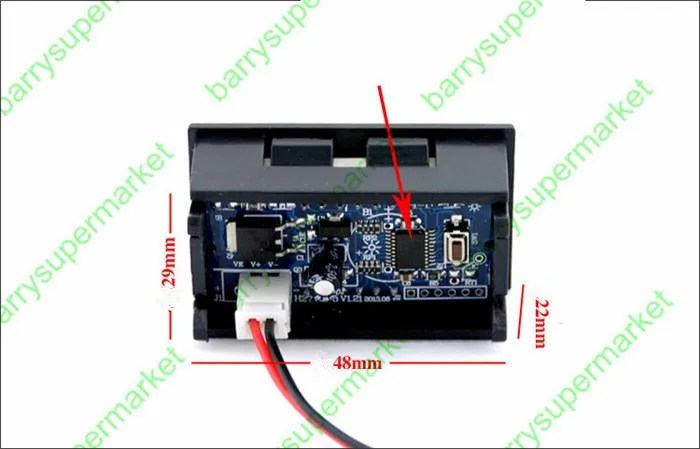 Тестер Аккумуляторов индикатор напряжения разряда измеритель емкости вольтметр