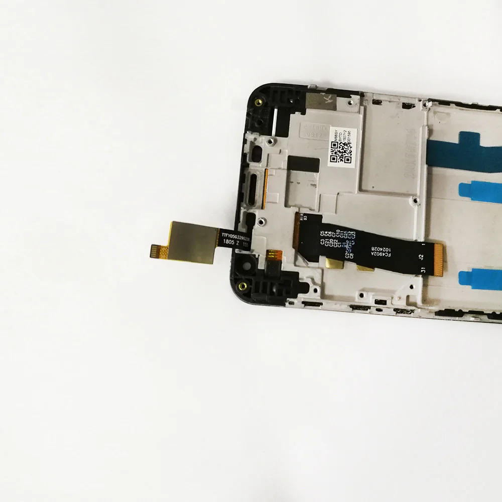 Для Meizu M2 Mini 5 0 ''сборка ЖКД с сенсорным экраном запасными деталями для рамки
