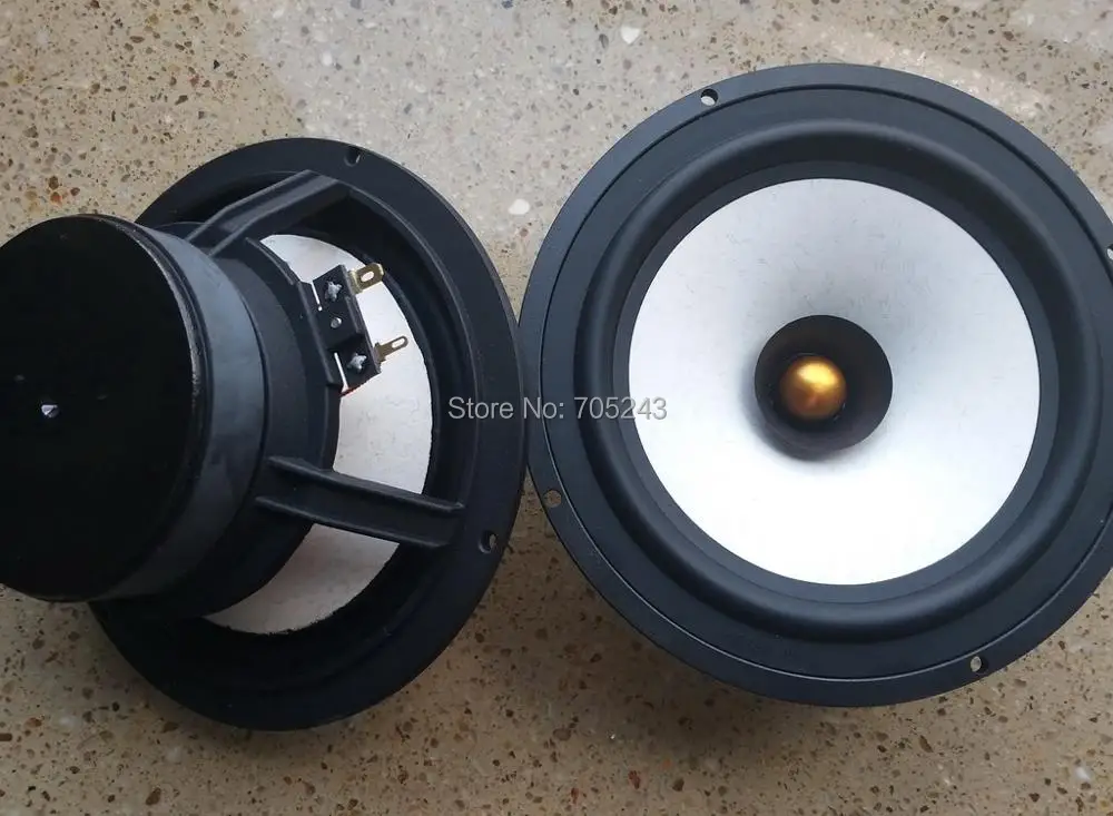2 единицы HiFI 6,5 7 дюймов MICA mix бумажный конус Полнодиапазонный динамик полный диапазон НЧ-динамик пара