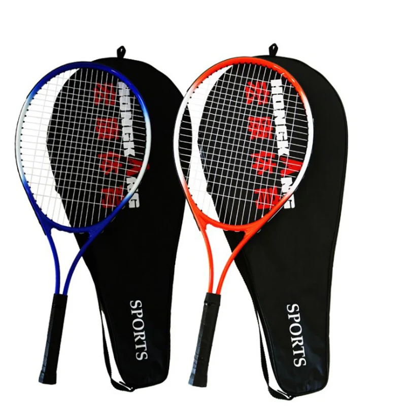 Подростковая Теннисная ракетка raquete de Tennis из углеродного волокна материал верха