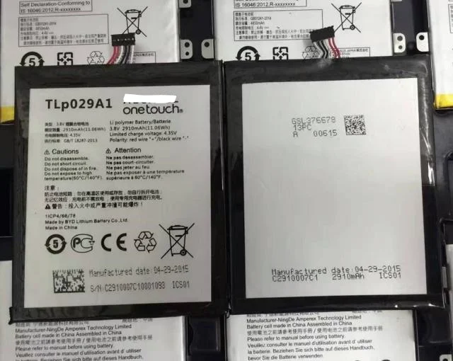

MATCHEASY 3.8V 2910mAh TLp029A1 / TLp029AJ For Alcatel OneTouch Pop 3 5.5" OT-5025 OT-5025D Battery