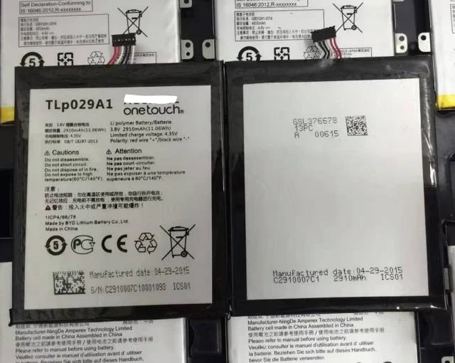 MATCHEASY 3 8 V 2910mAh TLp029A1 / TLp029AJ для Alcatel OneTouch Pop 5 &quotOT-5025 аккумулятор | Мобильные телефоны