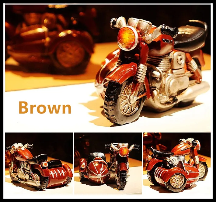 Античная имитация ручной Смола Модель Двигатель украшения дома Интимные