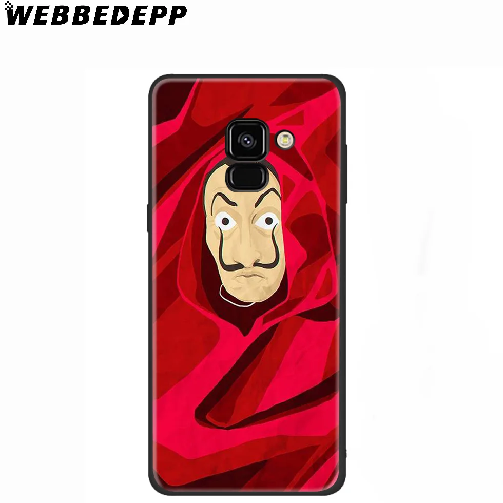 WEBBEDEPP деньги Heist La Casa De Papel силиконовый чехол для Samsung Galaxy A3 A5 A6 A7 A8 A9 A10 A20 A30 A40 A50 A70 M10
