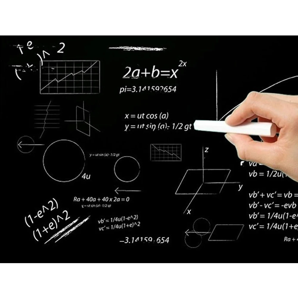 Настенные наклейки 2 шт./лот 30*40 см черная доска виниловая мельная детская игрушка
