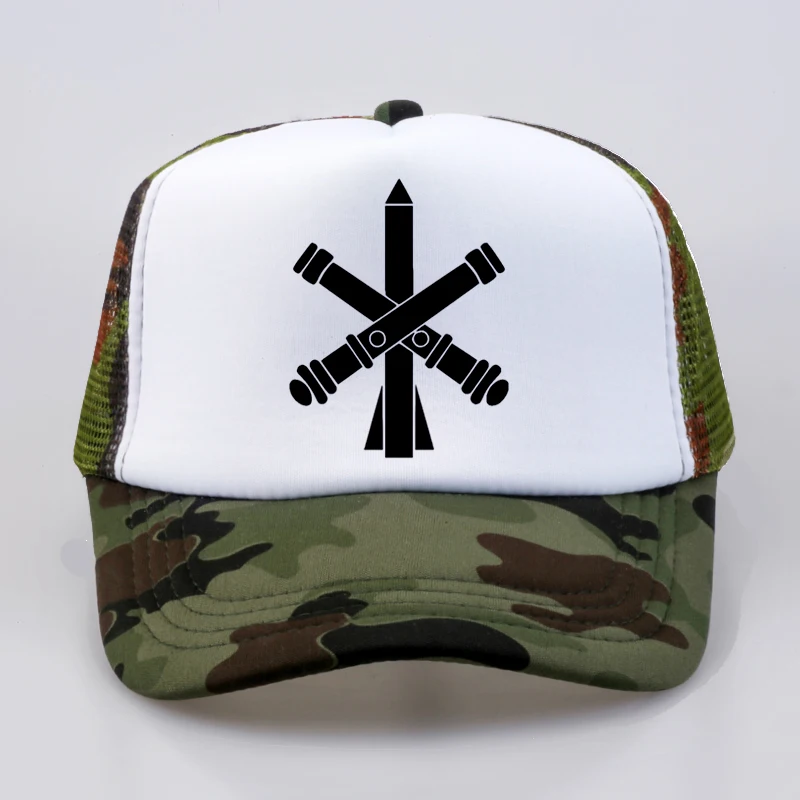 Missile forces and artillery Fashion Baseball Cap Men/Women print letter hats summer Mesh Net Trucker Cap Dad Hat men and women homme pumba baseball caps casual letter print cartoon hat summer adjustable mesh trucker cap