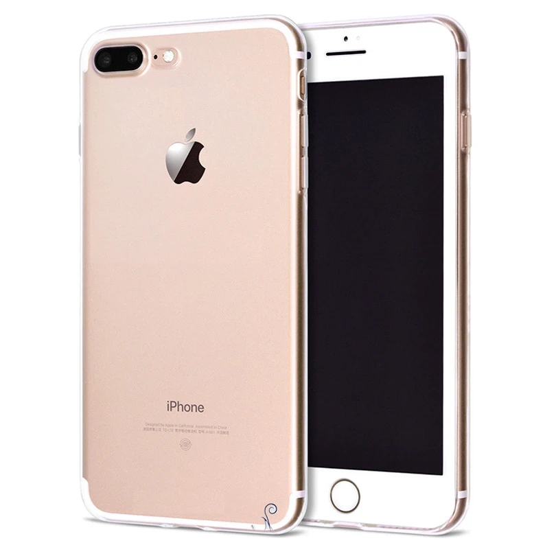 Funda For Apple iPhone 6 6S 7 Plus X 10 Flower Leaf Soft TPU Cover for Case Original Coque 8 B336 |