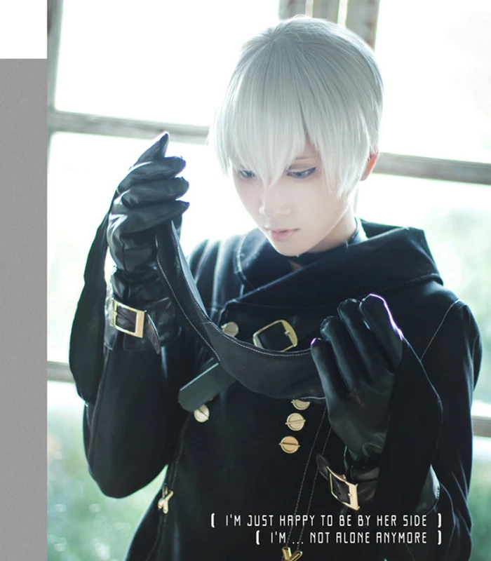 NieR: Automata 9S jorha NO.9 модель S Wistalia короткий Серебряный Белый термостойкий косплей костюм парик(не включает патч для глаз