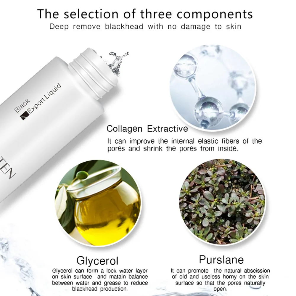 1 шт. Пилатес для лица средство удаления черных точек минералы очищающее пор