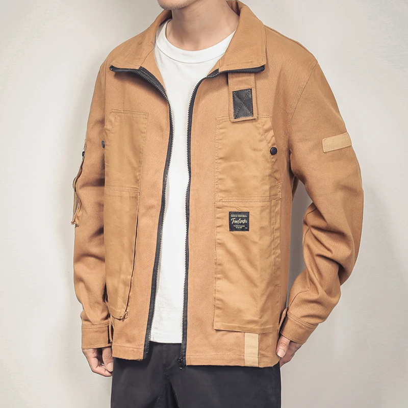 Мужская джинсовая куртка ветровка Лоскутная верхняя одежда весна-осень мужская