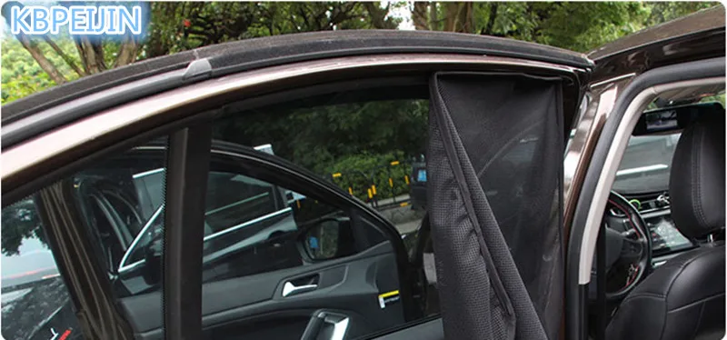 

4pcs Car Side window sunshade Magnetic curtain Sticker for Dodge ram charger journey challenger caliber caravan ram Accessories