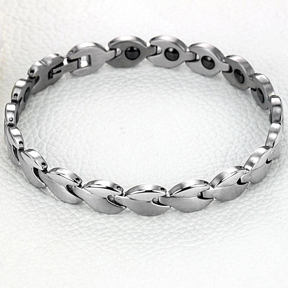 Женский браслет TrustyLan магнитный из нержавеющей стали женский ювелирное