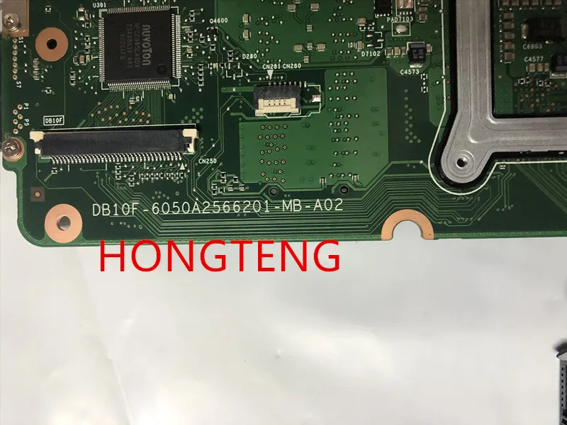 Оригинальный V000325050 для TOSHIBA Satellite C55-A C55-A5100 материнская плата ноутбука 6050A2566201-MB-A02