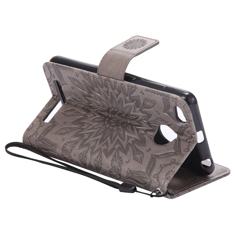 Flower Printing Wallet Case For Xiaomi Redmi 3 /Redmi Note / Mi 5 Flip Leather Stand Cover Magnetic Phone Protective |