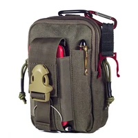 onetigris portable tactical molle edc pouches belt waist bag pack utility electronic gadget pouch for iphone 6s 2pcslot
