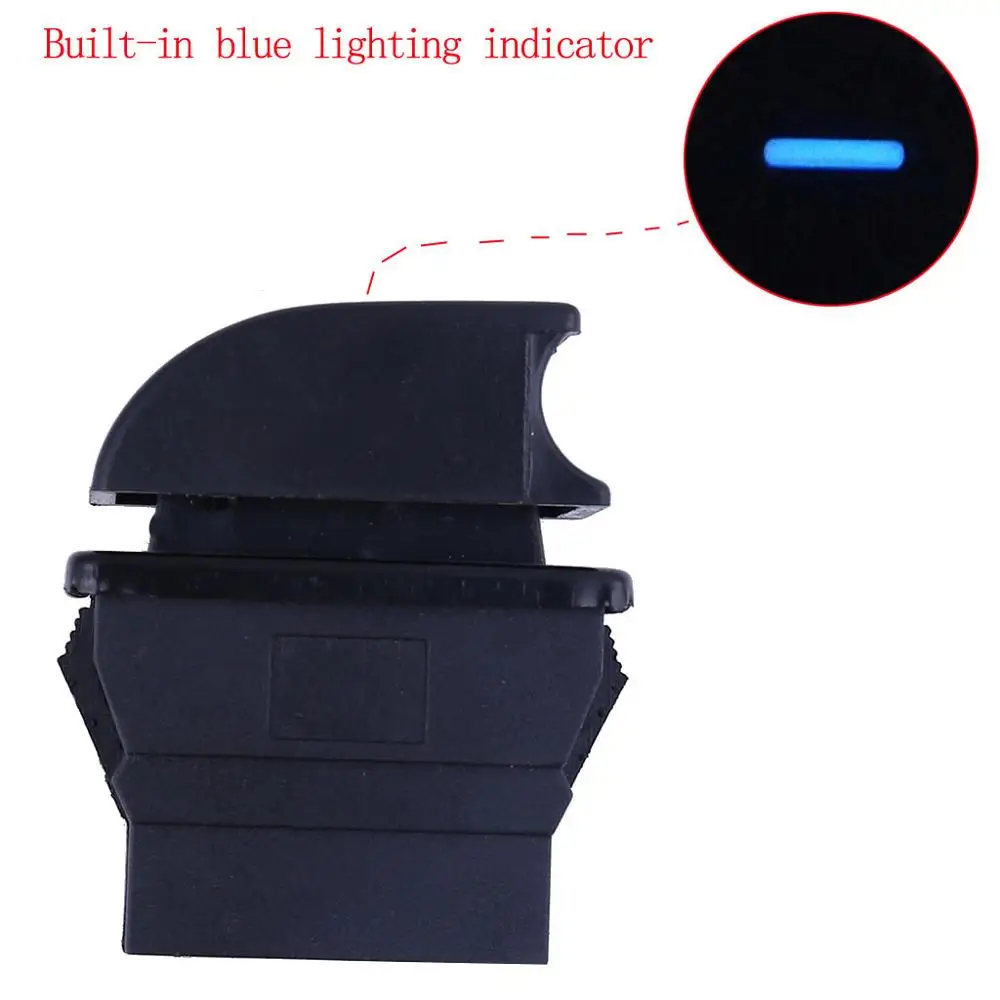 12V Универсальный Автомобильный 5 Pin Power Master Window стеклянный подъемный