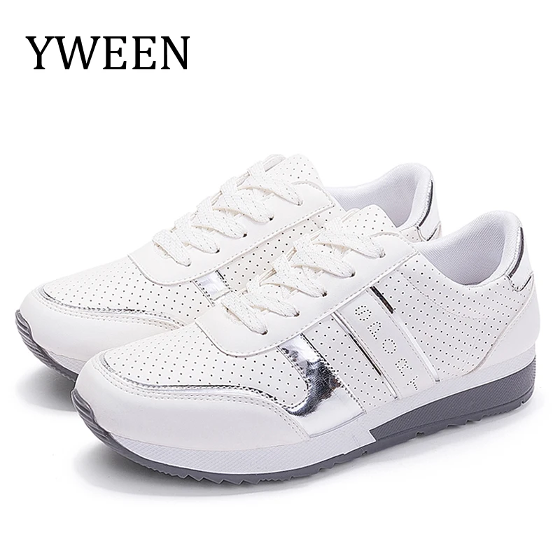 YWEEN/повседневная женская обувь Сезон весна осень Женская на плоской подошве