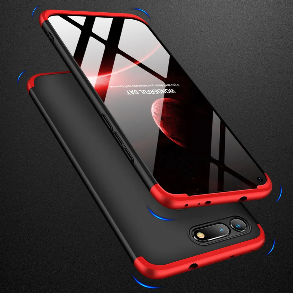 Чехол для Huawei Honor V20 View 20 чехол с полным покрытием корпуса 360 градусов гибридный