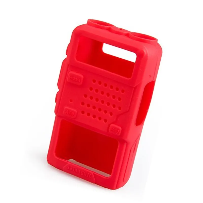 Новинка красный резиновый мягкий Ручной Чехол-кобура для радио-раций TONFA UV985 TYT TH-F8