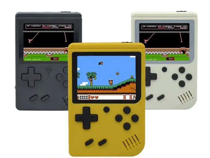 RS 6 портативная мини игровая консоль в стиле ретро 8 Bit 3 0 дюймов цветной ЖК дисплей