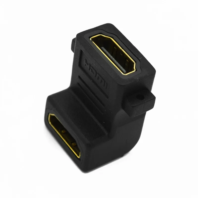 HDMI Женский/90 градусов вращательного plug к Кабель-адаптер Кабо конвертер для 1080 P HDTV