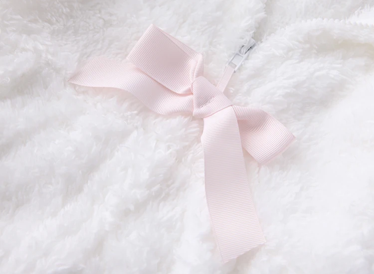 Японская зимняя женская пижама комбинезон Kawaii Cat Lovely Ear с длинным рукавом розовый