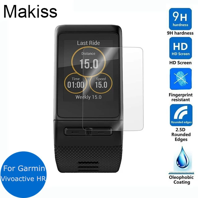 Для Garmin Vivoactive HR закаленное стекло Защита для экрана Защитная пленка стеклянная
