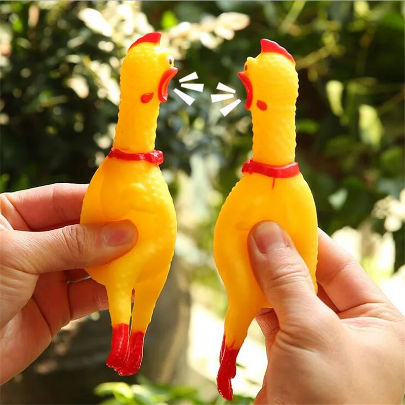 1 шт. антистрессовые кричащие игрушки-сюрприз для курицы, игрушки для домашних животных, игрушки для детей, крутые товары, маленькие популярные товары