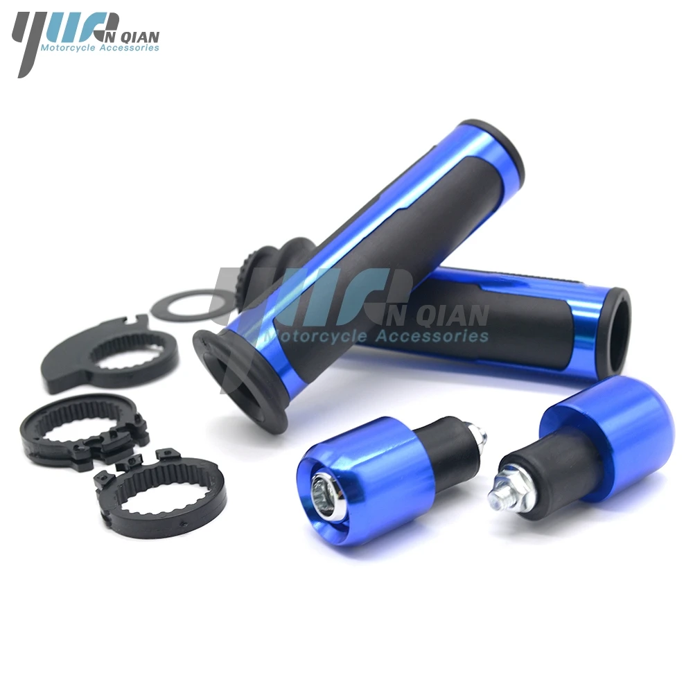 YUANQIAN 7/8 22 мм ручки для руля Kawasaki Ninja 250 z800 ZX6R Z900 Z1000SX Z1000 Z250 Z650 Z750 Z750R z900 z300|for kawasaki|z800