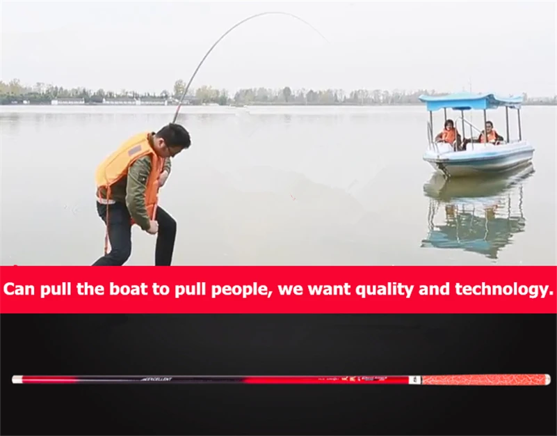 Портативная профессиональная удочка для ловли карпа короткий секционный