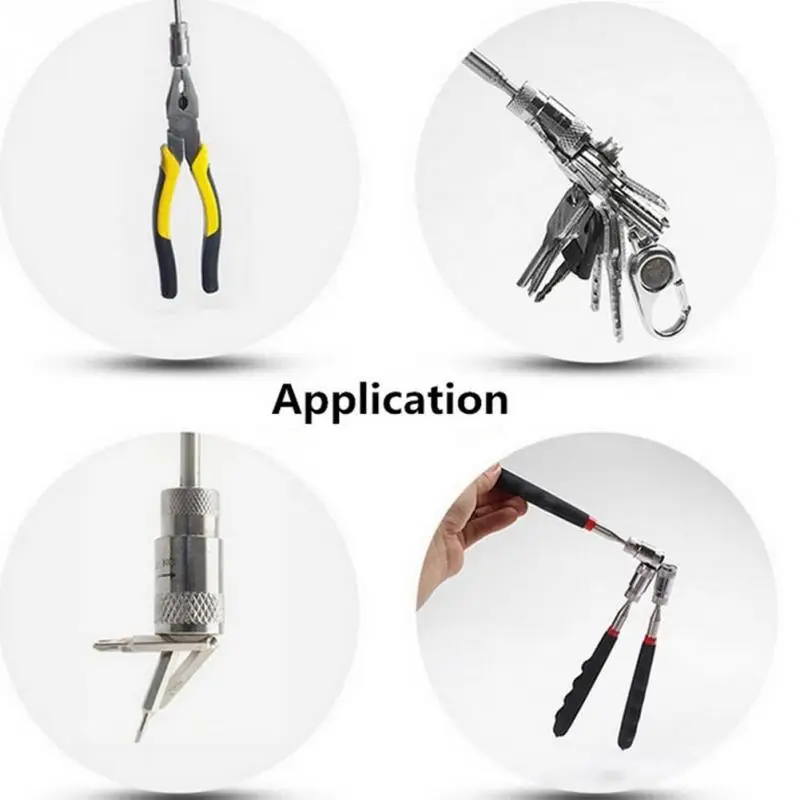 Телескопический магнитный инструмент для захвата яркий светодиодный светильник