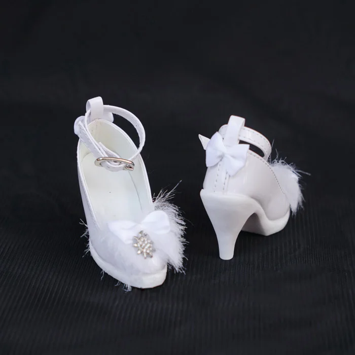 D01-P167 детская игрушка ручной работы 1/3 1/4 аксессуары для куклы BJD/SD кукла перо туфли