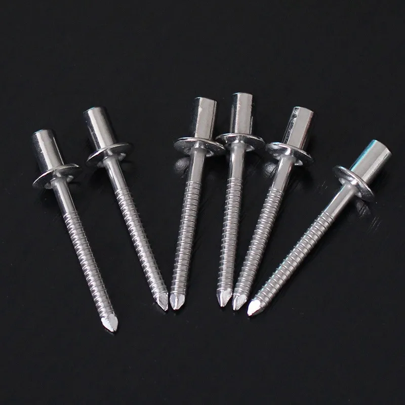 

M4.8x8mm 100PCS Sealed Rivets 304 Stainless Steel Hollow Rivet Rivets Close End Rivets