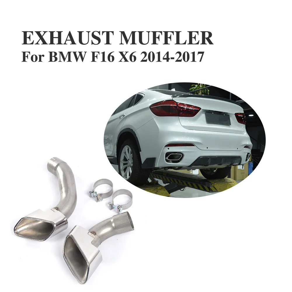 

Наконечники выхлопной трубы из нержавеющей стали для BMW F16 X6 2014-2017