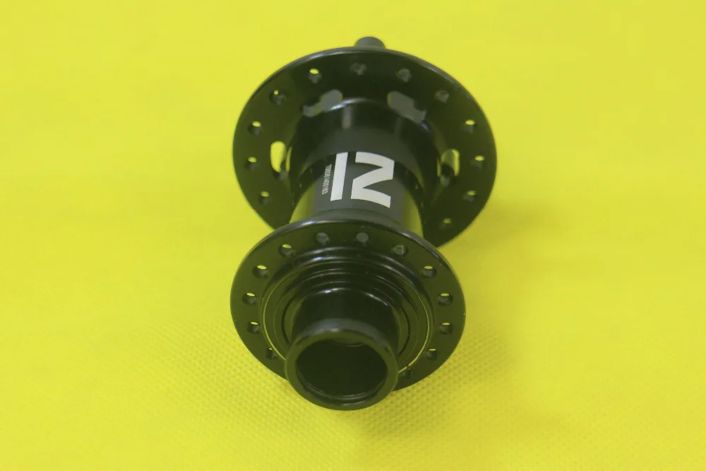 Передняя Ступица диска Novatec DH61SB MTB DH 32 или 36 отверстий черная для горного
