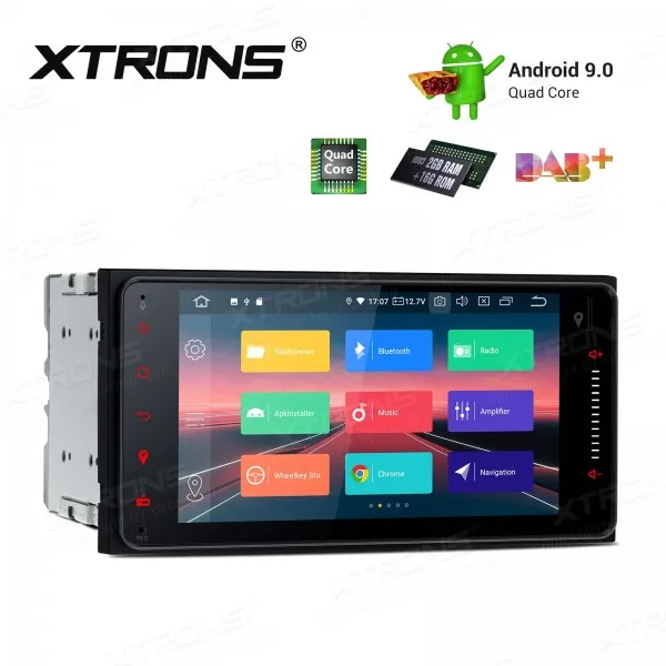 XTRONS 9 &quotAndroid 0 автомобильный мультимедийный плеер стерео для Toyota RAV4 Corolla Prado Plug Play