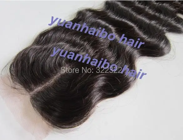 На складе! 6A 3 5 x 4 1b # бразильских кружево закрытие отбеленный узлы 100% натуральная