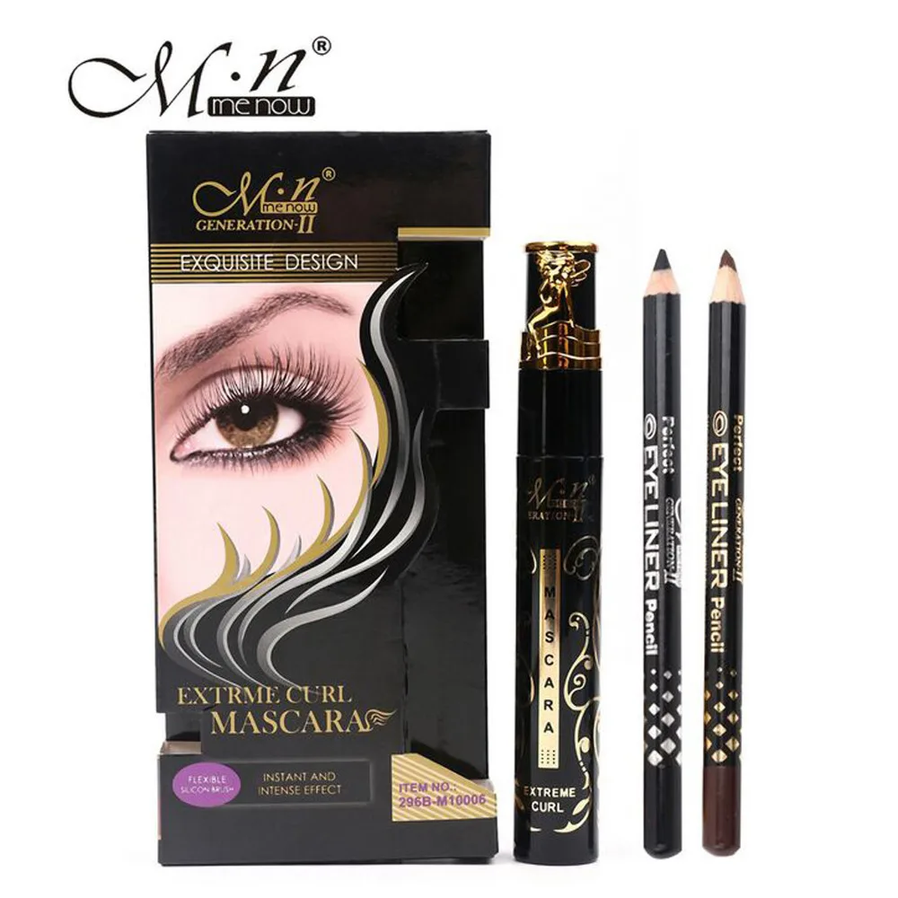 Тушь для ресниц водостойкая 3 шт./компл.|mascara set|waterproof mascarabrand mascara |
