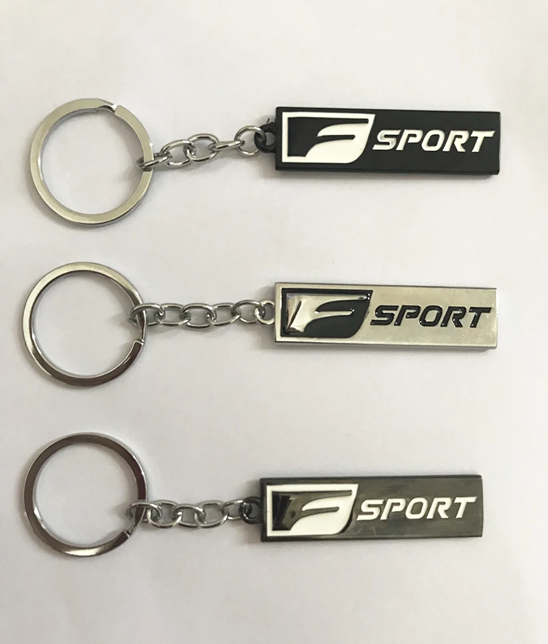 Брелок для ключей для автомобиля брелоки F Sport для Lexus IS200T IS250 RX300 NX RX GS RX330 RX350 CT200 LX LX570 брелок из сплава кулон подарок