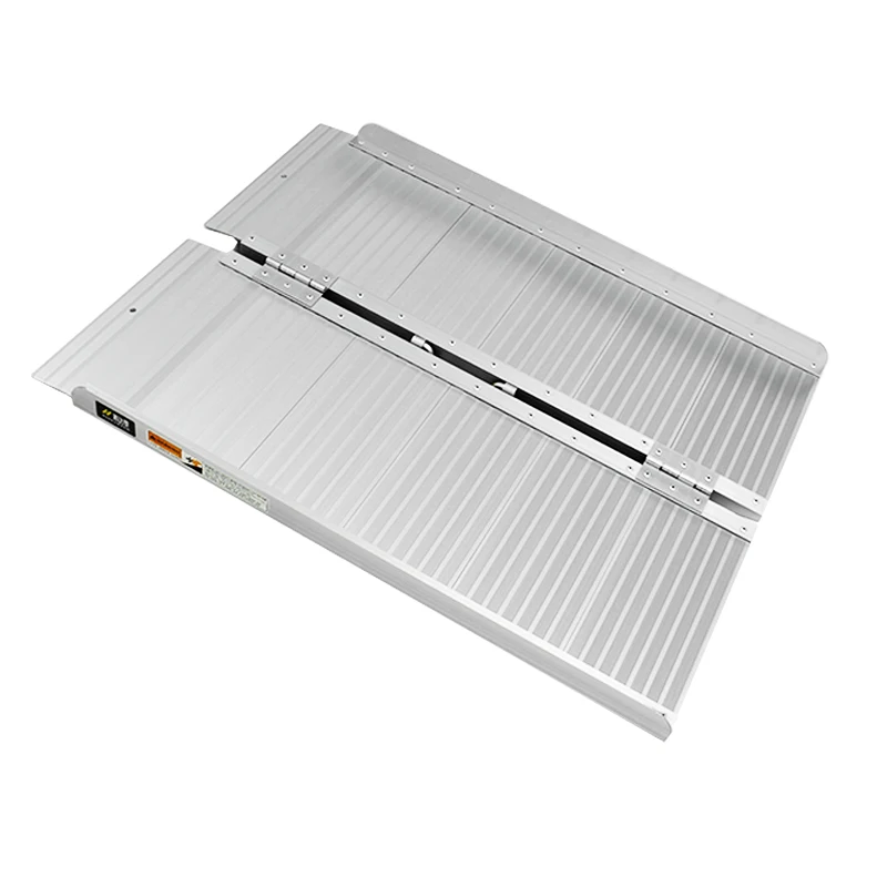 RWR607-2FT L60cm Портативный легкий алюминиевый складной пандус для инвалидной коляски - Цвет: RWR607-2FT L60cm
